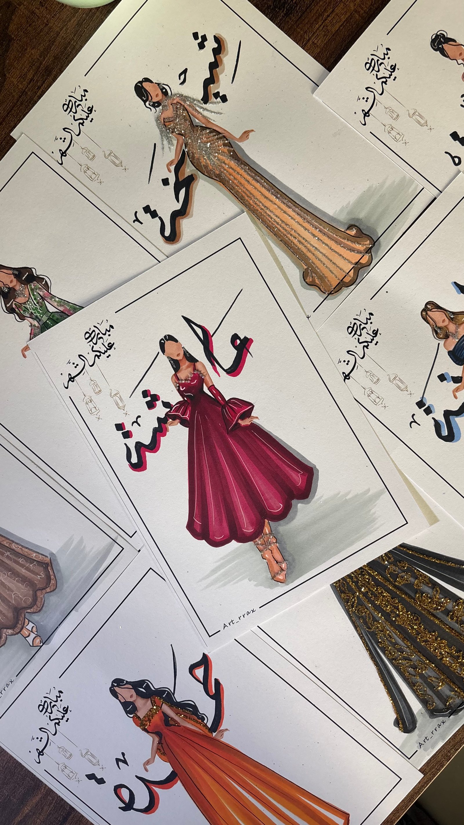 رسم لايف للضيوف