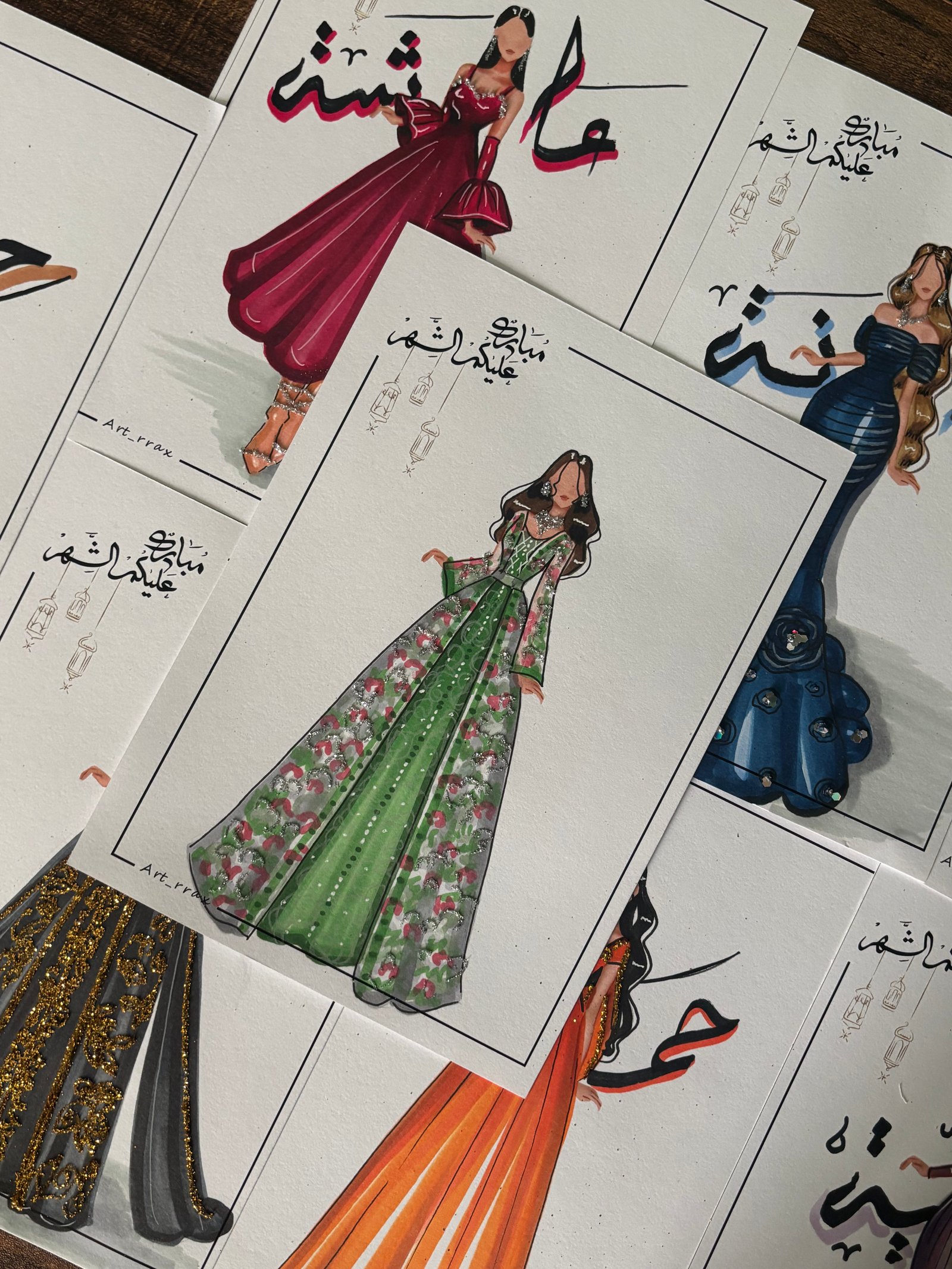 رسم لايف للضيوف